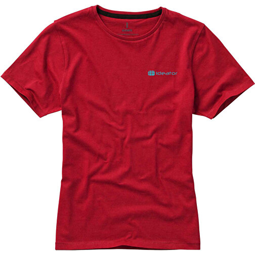 Nanaimo – T-Shirt Für Damen , rot, Single jersey Strick 100% BCI Baumwolle, 160 g/m2, S, , Bild 2