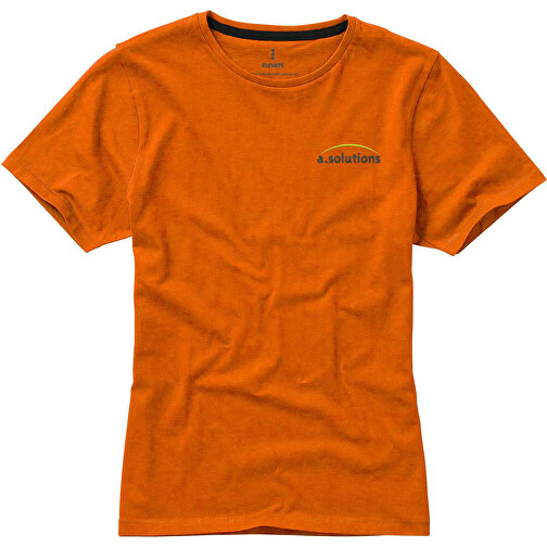 Nanaimo – T-Shirt Für Damen , orange, Single jersey Strick 100% BCI Baumwolle, 160 g/m2, L, , Bild 4