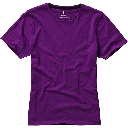 Nanaimo – T-Shirt Für Damen , pflaume, Single jersey Strick 100% BCI Baumwolle, 160 g/m2, M, , Bild 7