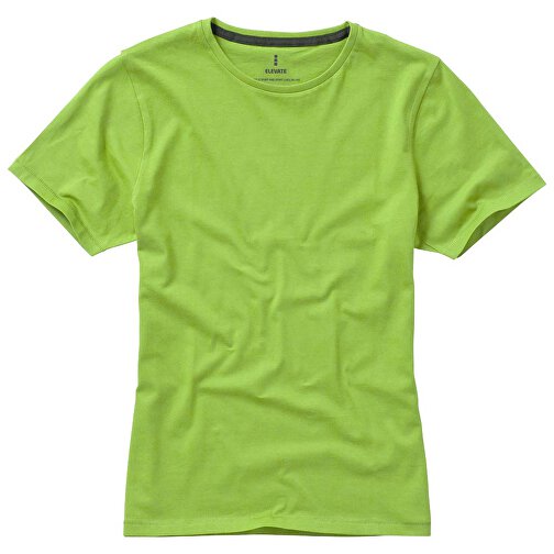 Nanaimo – T-Shirt Für Damen , apfelgrün, Single jersey Strick 100% BCI Baumwolle, 160 g/m2, M, , Bild 10