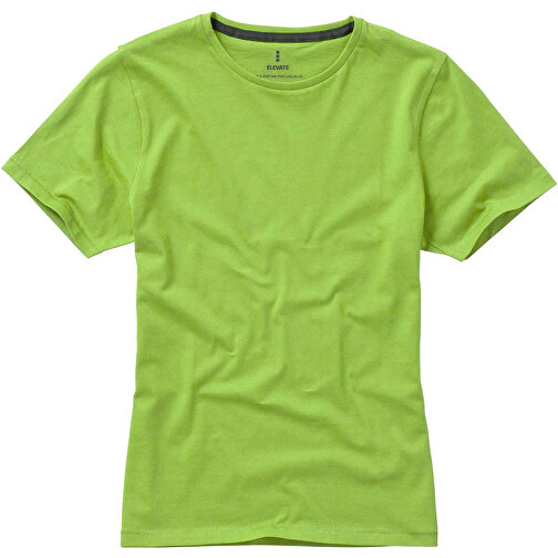 Nanaimo – T-Shirt Für Damen , apfelgrün, Single jersey Strick 100% BCI Baumwolle, 160 g/m2, XL, , Bild 7