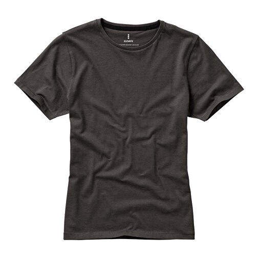 Nanaimo – T-Shirt Für Damen , anthrazit, Single jersey Strick 100% BCI Baumwolle, 160 g/m2, S, , Bild 12