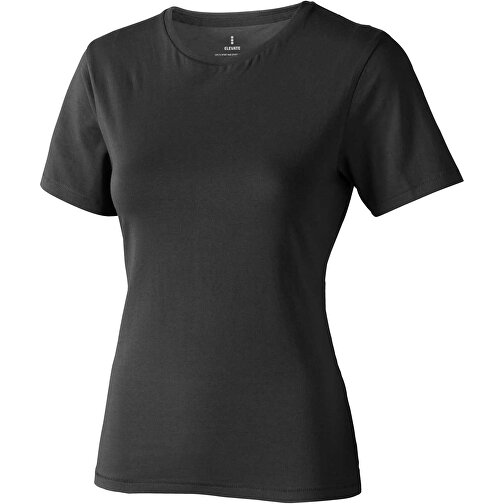 Nanaimo – T-Shirt Für Damen , anthrazit, Single jersey Strick 100% BCI Baumwolle, 160 g/m2, XL, , Bild 1