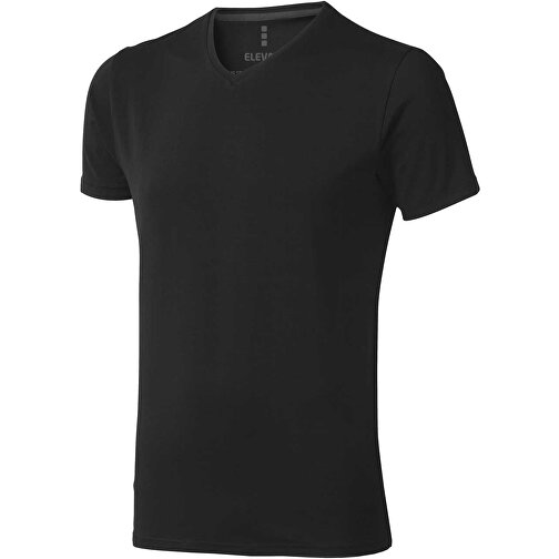 Kawartha T-Shirt Für Herren Mit V-Ausschnitt , Green Concept, schwarz, Single jersey Strick 95% Bio Baumwolle, 5% Elastan, 200 g/m2, XL, , Bild 1