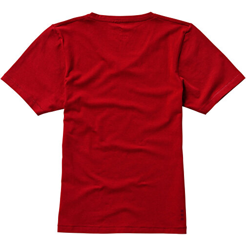 Kawartha T-Shirt Für Damen Mit V-Ausschnitt , Green Concept, rot, Single jersey Strick 95% Bio Baumwolle, 5% Elastan, 200 g/m2, L, , Bild 8