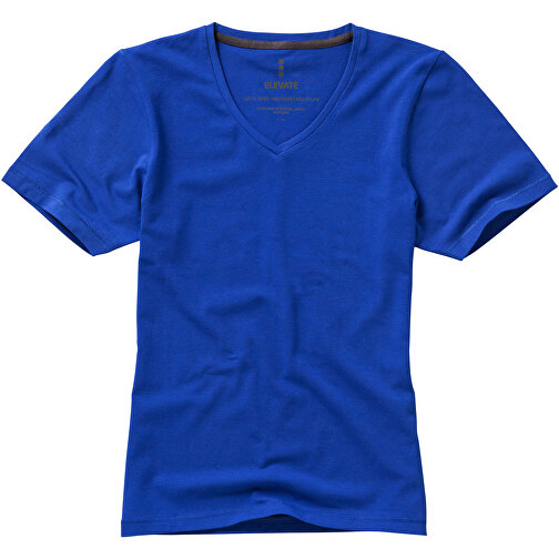Kawartha T-Shirt Für Damen Mit V-Ausschnitt , Green Concept, blau, Single jersey Strick 95% Bio Baumwolle, 5% Elastan, 200 g/m2, L, , Bild 7