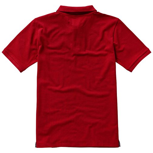 Calgary Poloshirt Für Herren , rot, Piqué Strick 100% BCI Baumwolle, 200 g/m2, S, , Bild 16