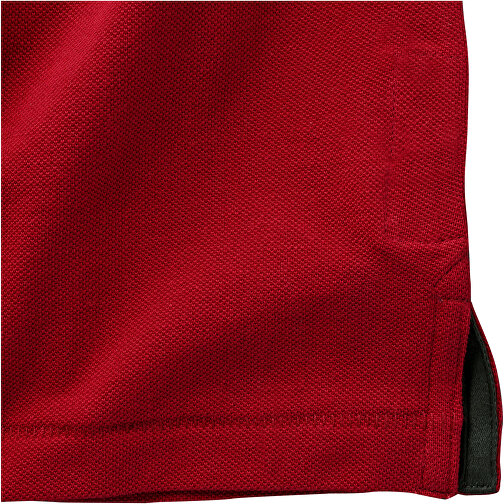 Calgary Poloshirt Für Herren , rot, Piqué Strick 100% BCI Baumwolle, 200 g/m2, M, , Bild 5