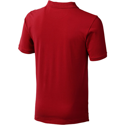 Calgary Poloshirt Für Herren , rot, Piqué Strick 100% BCI Baumwolle, 200 g/m2, XL, , Bild 2