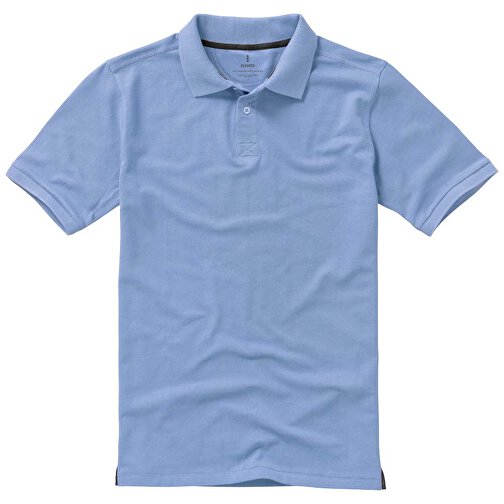 Calgary Poloshirt Für Herren , hellblau, Piqué Strick 100% BCI Baumwolle, 200 g/m2, XL, , Bild 18