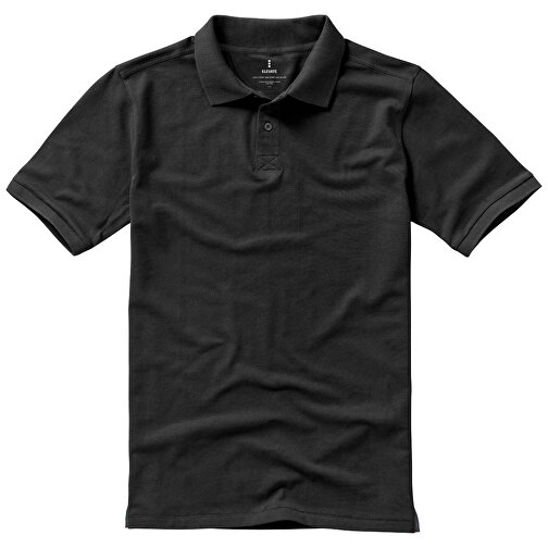 Calgary Poloshirt Für Herren , anthrazit, Piqué Strick 100% BCI Baumwolle, 200 g/m2, XL, , Bild 16