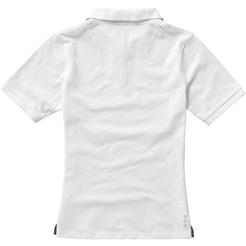 Calgary Poloshirt Für Damen , weiss, Piqué Strick  Baumwolle, 200 g/m2, S, , Bild 2
