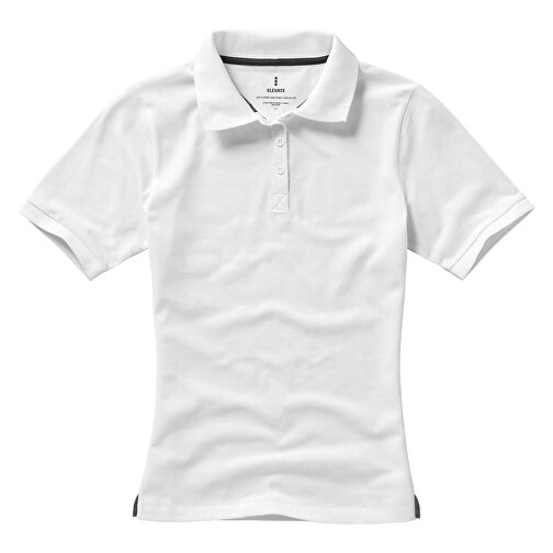 Calgary Poloshirt Für Damen , weiß, Piqué Strick  Baumwolle, 200 g/m2, S, , Bild 10