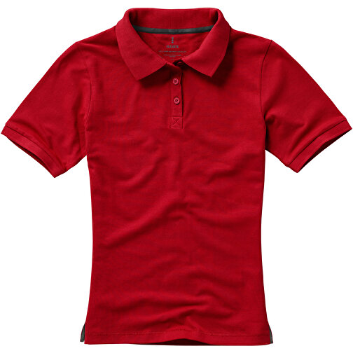 Calgary Poloshirt Für Damen , rot, Piqué Strick  Baumwolle, 200 g/m2, S, , Bild 3