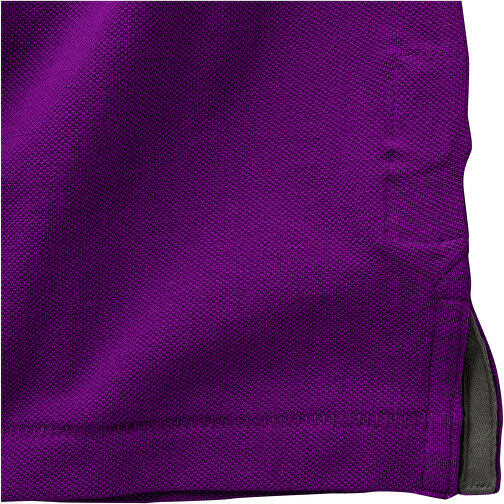 Calgary Poloshirt Für Damen , pflaume, Piqué Strick  Baumwolle, 200 g/m2, S, , Bild 5