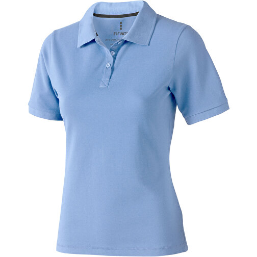 Calgary Poloshirt Für Damen , hellblau, Piqué Strick  Baumwolle, 200 g/m2, S, , Bild 1