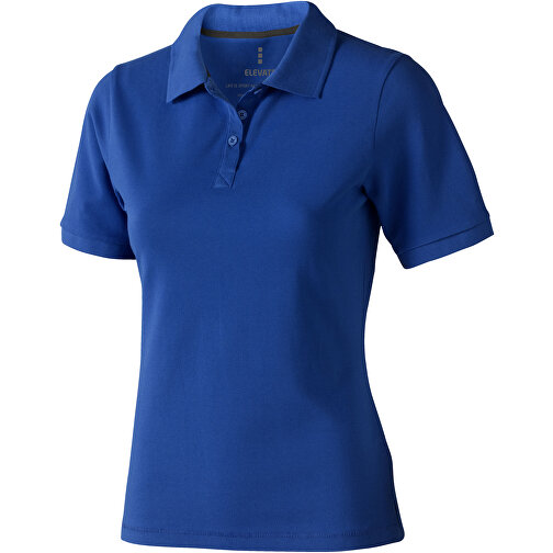Calgary Poloshirt Für Damen , blau, Piqué Strick  Baumwolle, 200 g/m2, M, , Bild 1