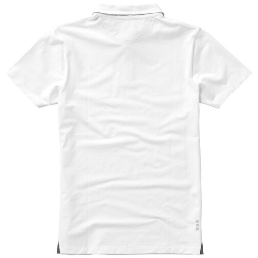 Markham Stretch Poloshirt Für Herren , weiss, Double Pique Strick 5% Elastan, 95% BCI Baumwolle, 200 g/m2, S, , Bild 13