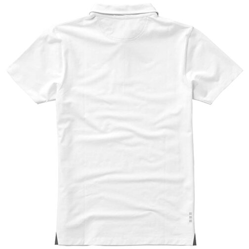 Markham Stretch Poloshirt Für Herren , weiß, Double Pique Strick 5% Elastan, 95% BCI Baumwolle, 200 g/m2, XL, , Bild 16