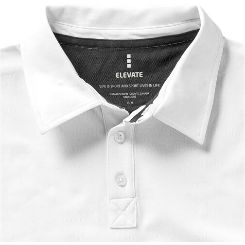 Markham Stretch Poloshirt Für Herren , weiß, Double Pique Strick 5% Elastan, 95% BCI Baumwolle, 200 g/m2, XL, , Bild 6