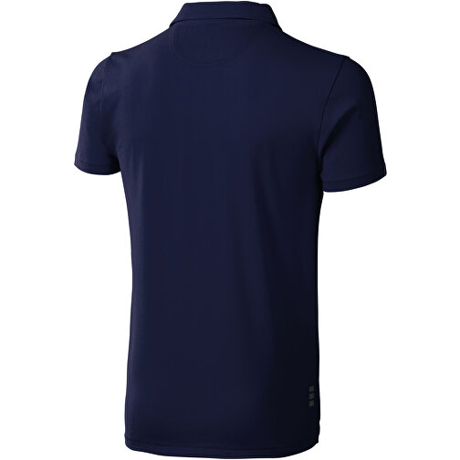 Markham Stretch Poloshirt Für Herren , navy, Double Pique Strick 5% Elastan, 95% BCI Baumwolle, 200 g/m2, L, , Bild 8