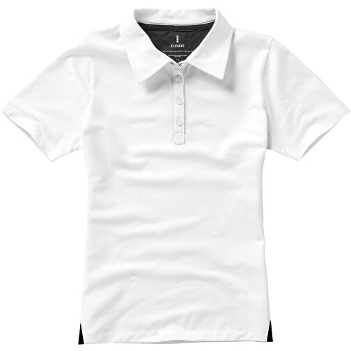 Markham Stretch Poloshirt Für Damen , weiss, Double Pique Strick 5% Elastan, 95% BCI Baumwolle, 200 g/m2, S, , Bild 7