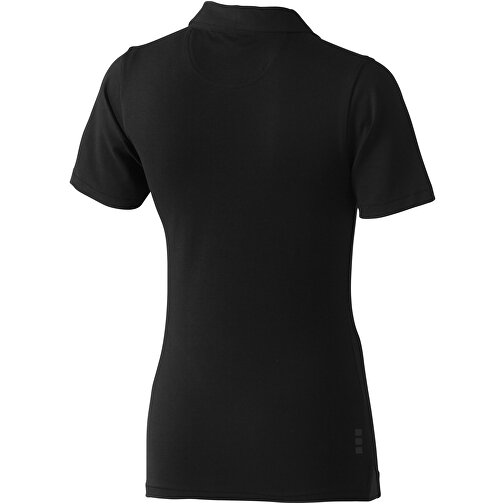 Markham Stretch Poloshirt Für Damen , schwarz, Double Pique Strick 5% Elastan, 95% BCI Baumwolle, 200 g/m2, XXL, , Bild 8