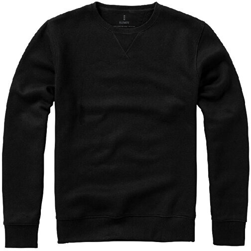 Surrey Sweatshirt Mit Rundhalsausschnitt Unisex , schwarz, Strick 20% Polyester, 80% BCI Baumwolle, 300 g/m2, XL, , Bild 1