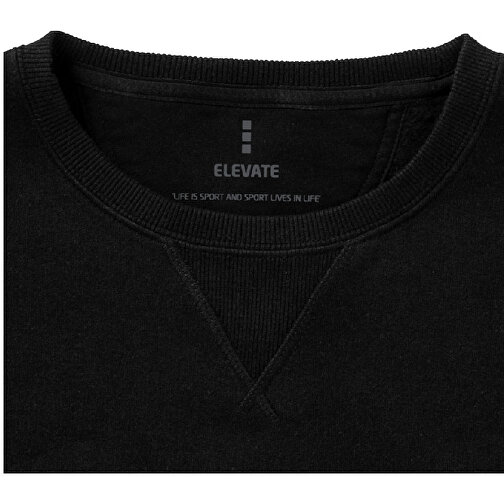 Surrey Sweatshirt Mit Rundhalsausschnitt Unisex , schwarz, Strick 20% Polyester, 80% BCI Baumwolle, 300 g/m2, XL, , Bild 4