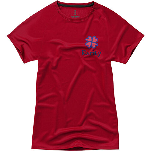 Niagara T-Shirt Cool Fit Für Damen , rot, Mesh mit Cool Fit Finish 100% Polyester, 145 g/m2, M, , Bild 3