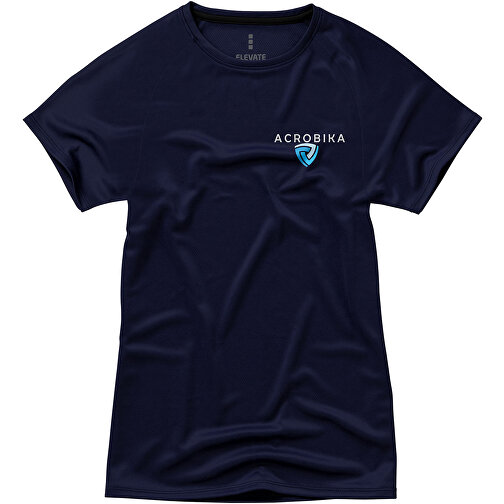 Niagara T-Shirt Cool Fit Für Damen , navy, Mesh mit Cool Fit Finish 100% Polyester, 145 g/m2, S, , Bild 3