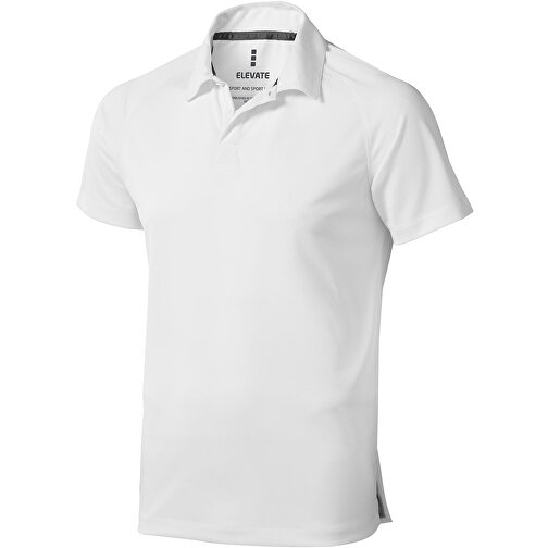 Ottawa Poloshirt Cool Fit Für Herren , weiss, Piqué Strick mit Cool Fit Finish 100% Polyester, 220 g/m2, S, , Bild 1