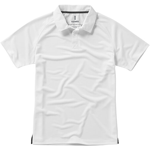 Ottawa Poloshirt Cool Fit Für Herren , weiß, Piqué Strick mit Cool Fit Finish 100% Polyester, 220 g/m2, M, , Bild 21