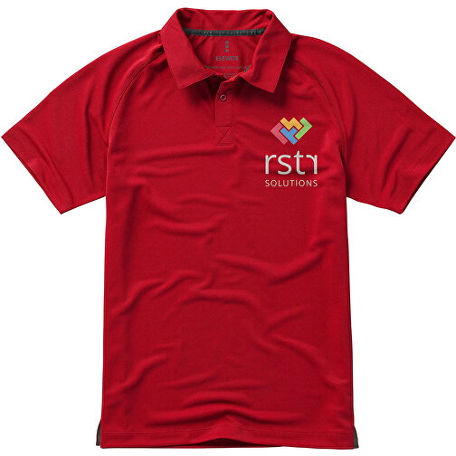 Ottawa Poloshirt Cool Fit Für Herren , rot, Piqué Strick mit Cool Fit Finish 100% Polyester, 220 g/m2, M, , Bild 2