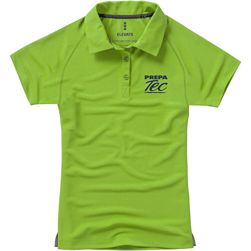 Ottawa Poloshirt Cool Fit Für Damen , apfelgrün, Piqué Strick mit Cool Fit Finish 100% Polyester, 220 g/m2, S, , Bild 2