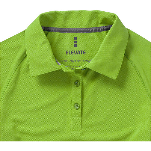 Ottawa Poloshirt Cool Fit Für Damen , apfelgrün, Piqué Strick mit Cool Fit Finish 100% Polyester, 220 g/m2, L, , Bild 5