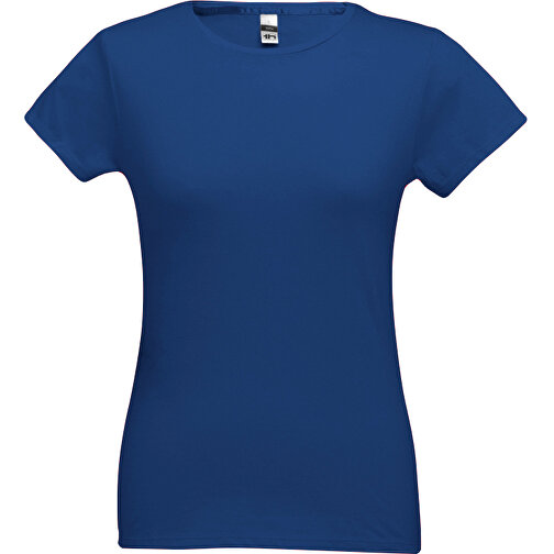 THC SOFIA. Tailliertes Damen-T-Shirt , königsblau, 100% Baumwolle, L, 64,00cm x 47,00cm (Länge x Breite), Bild 1