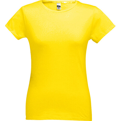 THC SOFIA. Tailliertes Damen-T-Shirt , gelb, 100% Baumwolle, XXL, 68,00cm x 53,00cm (Länge x Breite), Bild 1