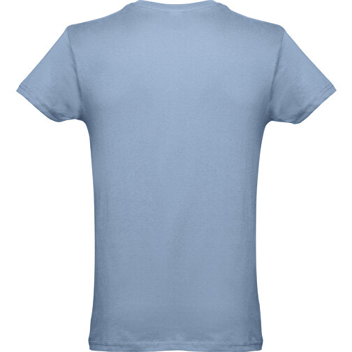 THC LUANDA. Herren-T-Shirt Aus Baumwolle Im Schlauchformat , pastellblau, 100% Baumwolle, XL, 76,00cm x 59,00cm (Länge x Breite), Bild 2