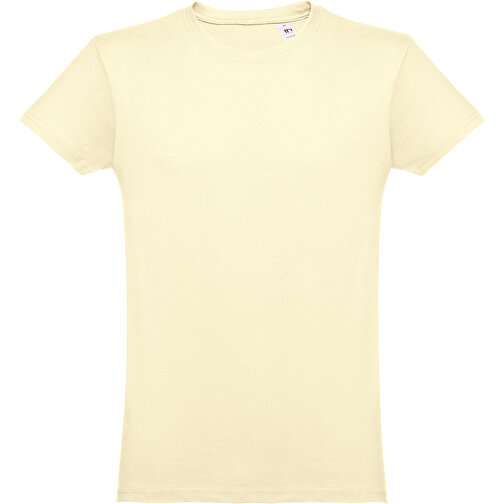 THC LUANDA. Herren-T-Shirt Aus Baumwolle Im Schlauchformat , pastellgelb, 100% Baumwolle, M, 72,00cm x 53,00cm (Länge x Breite), Bild 1