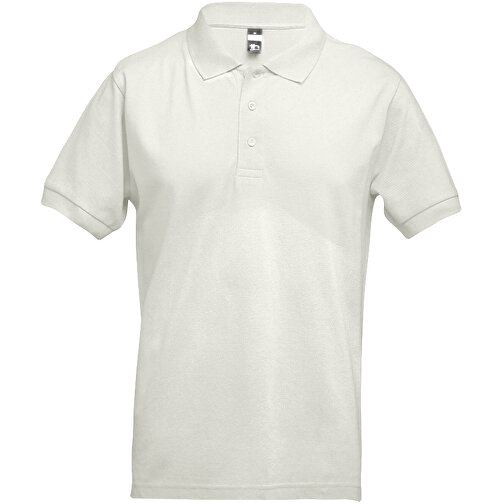 THC ADAM 3XL. Herren Poloshirt , pastellweiß, Baumwolle und Polyester, 3XL, , Bild 1