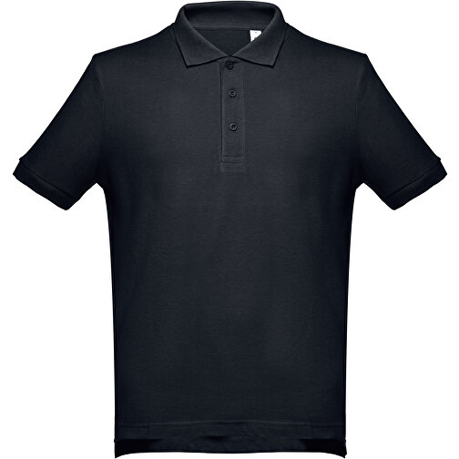 THC ADAM. Kurzarm-Poloshirt Aus Baumwolle Für Herren , nachtblau, 100% Baumwolle, XL, 73,00cm x 0,30cm x 58,00cm (Länge x Höhe x Breite), Bild 1