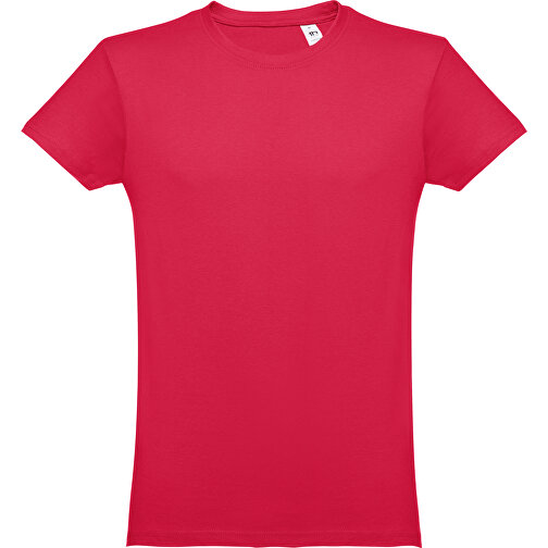 THC LUANDA. Herren-T-Shirt Aus Baumwolle Im Schlauchformat , rot, 100% Baumwolle, XS, 67,00cm x 47,00cm (Länge x Breite), Bild 1