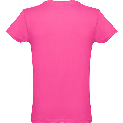 THC LUANDA. Herren-T-Shirt Aus Baumwolle Im Schlauchformat , rosa, 100% Baumwolle, M, 72,00cm x 53,00cm (Länge x Breite), Bild 2