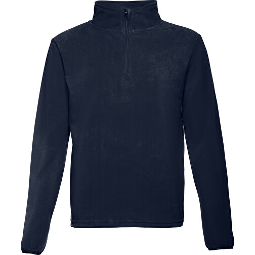 THC VIENNA. Unisex Fleece-Pullover , dunkelblau, Polyester, S, 69,00cm x 51,00cm (Länge x Breite), Bild 1