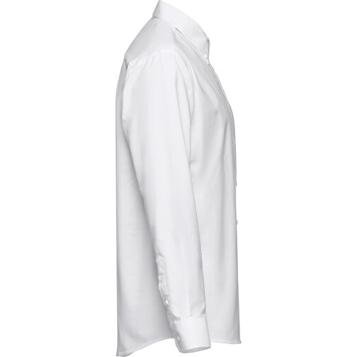 THC TOKYO WH. Herren Oxford Hemd , weiß, Baumwolle und Polyester, M, 78,00cm x 58,00cm (Länge x Breite), Bild 3