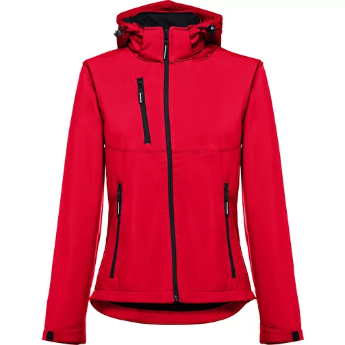 THC ZAGREB WOMEN. Softshell pour femme, avec capuche amovible, Image 1