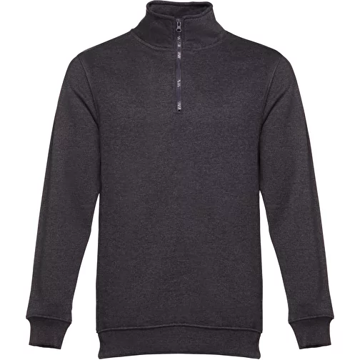 THC BUDAPEST. Sweat-shirt col zippé unisexe, Image 1