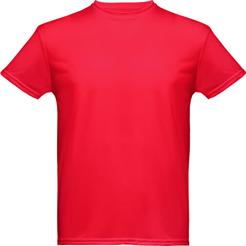 THC NICOSIA. Herren Sport T-shirt , rot, Polyester, XL, 77,00cm x 59,00cm (Länge x Breite), Bild 1