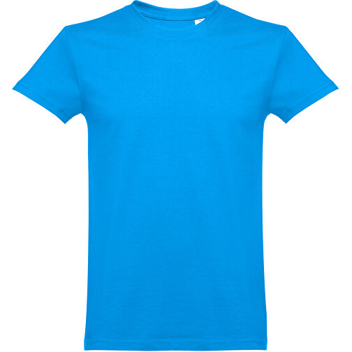 THC ANKARA. Herren T-shirt , wasserblau, 100% Baumwolle, XXL, 79,00cm x 62,00cm (Länge x Breite), Bild 1